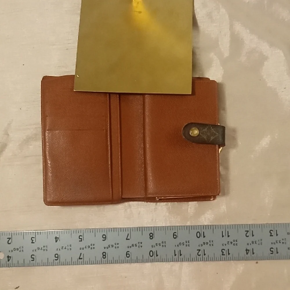 Louis Vuitton Brown Monogram Canvas Wallet